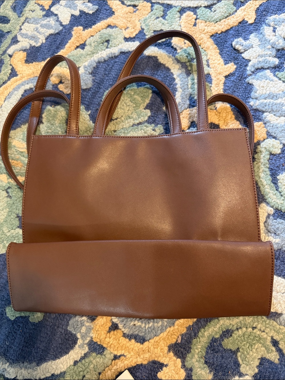 Telfar Medium Chocolate Shopping Bag - Picture 2 of 6